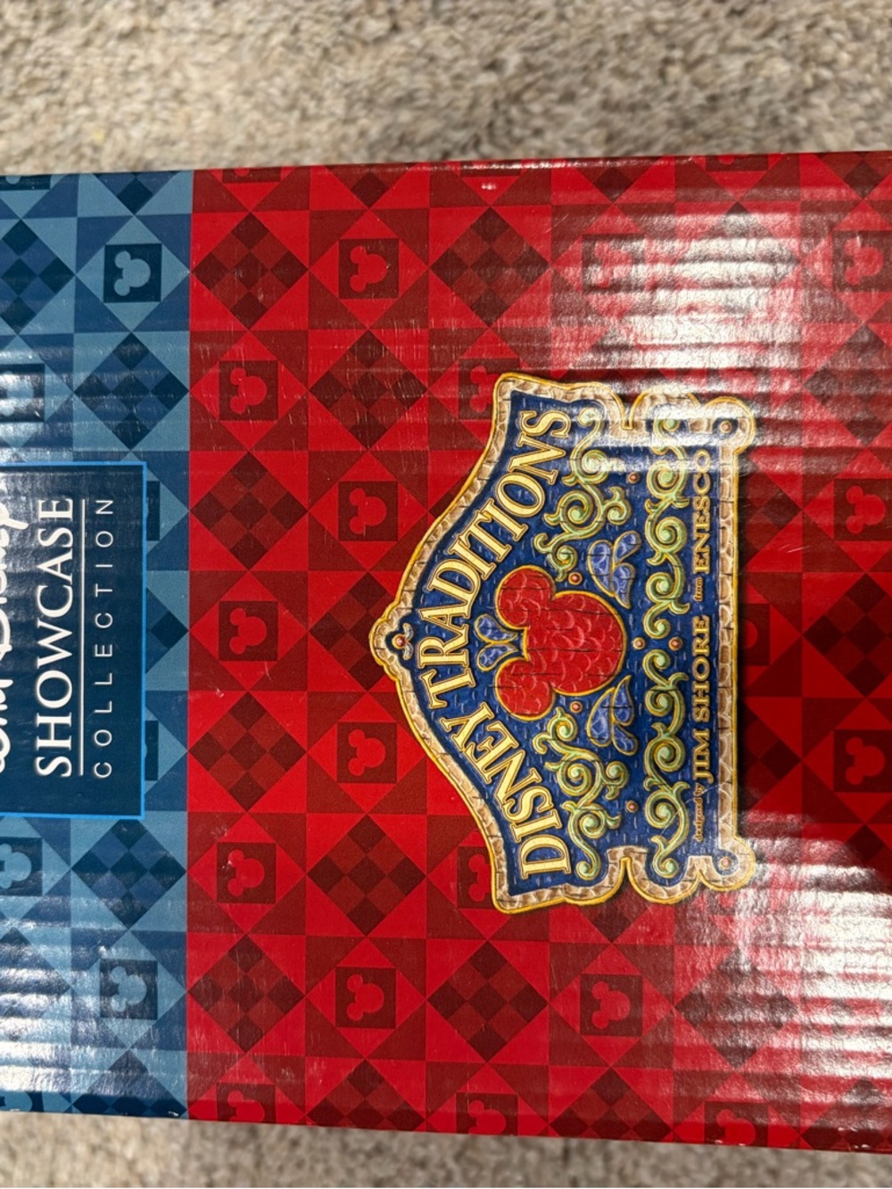 Disney Showcase Collection Blue Patterned Collector Box - Picture 2 of 11